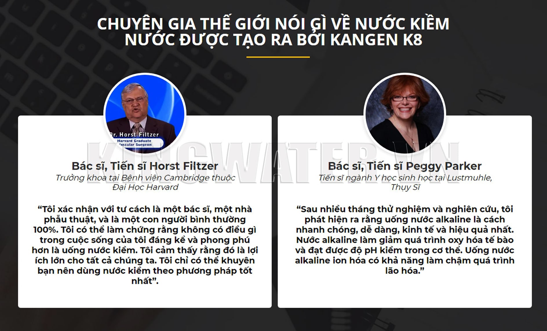 Kangen K8 được các chuyên gia khuyến cáo người dân nên dùng