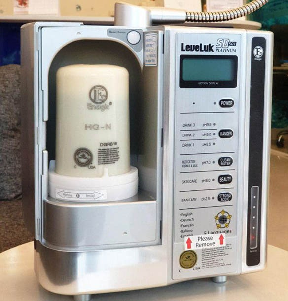 Cấu tạo của máy lọc nước Kangen Leveluk SD501 Platinum Cấu tạo của máy lọc nước Kangen Leveluk SD501 Platinum