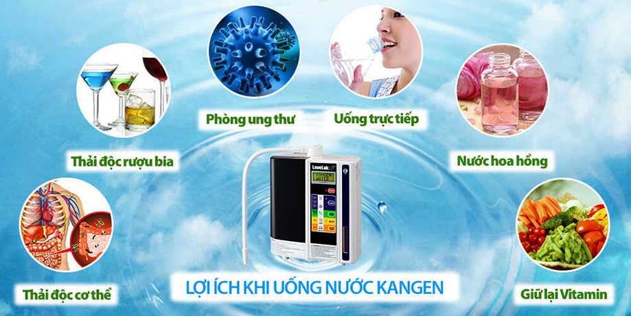 Máy lọc nước Kangen SD501 có rất nhiều công dụng tuyệt vời Máy lọc nước Kangen SD501 có rất nhiều công dụng tuyệt vời