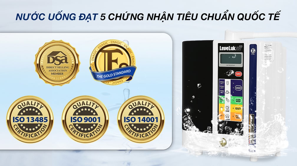 Máy lọc nước Kangen SD501 của tập đoàn Enagic được nhập khẩu từ Nhật Bản Máy lọc nước Kangen SD501 của tập đoàn Enagic được nhập khẩu từ Nhật Bản